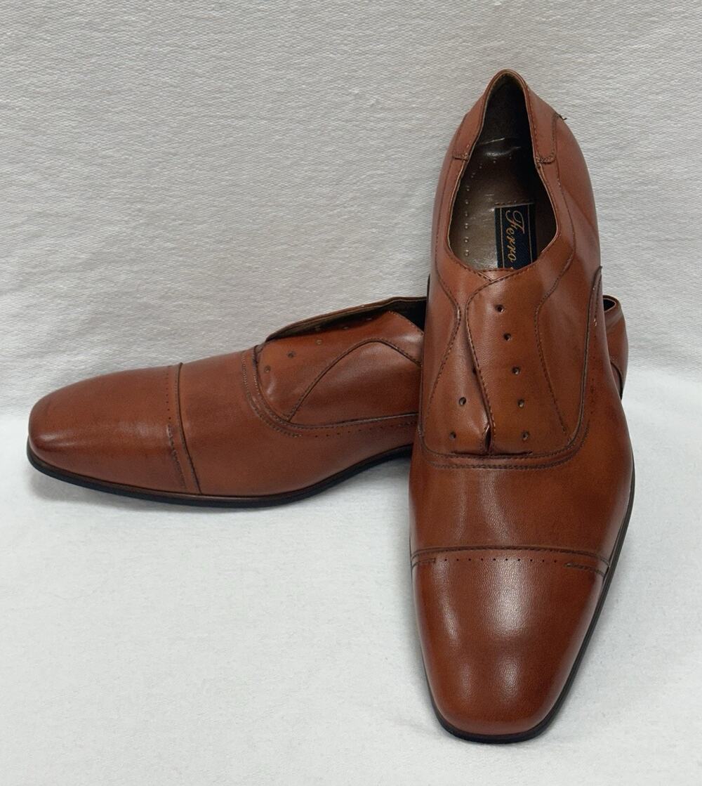 Ferro Aldo MFA-19285A Brown Size 13 NWOB Oxford Leather